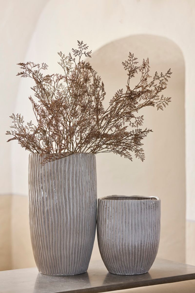 Torino vase/potte (ø27 h32) sand