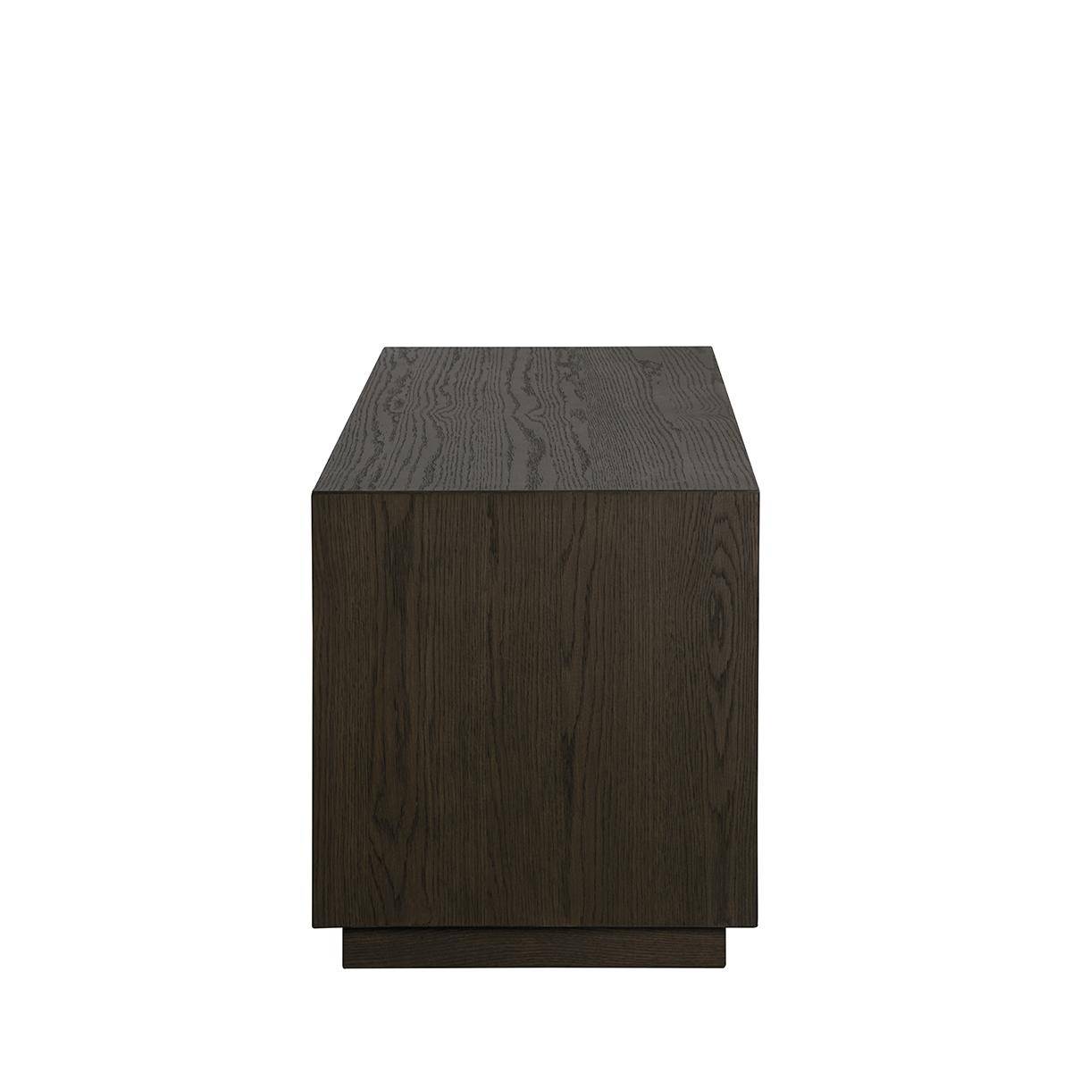 Geilo tv-benk (røkt eik - 120x45x50)