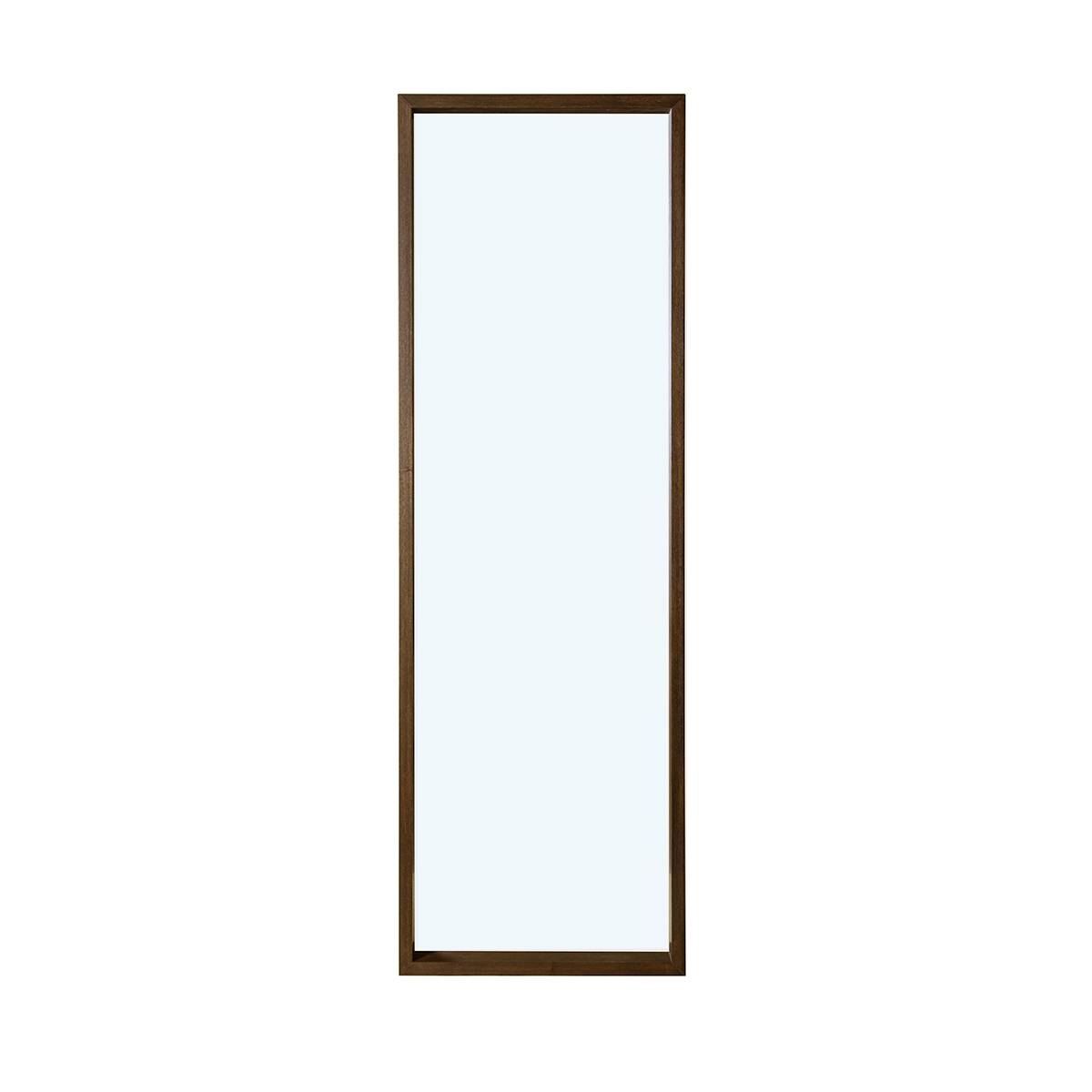Geilo speil med dyp ramme (røkt eik - 200x65x8)