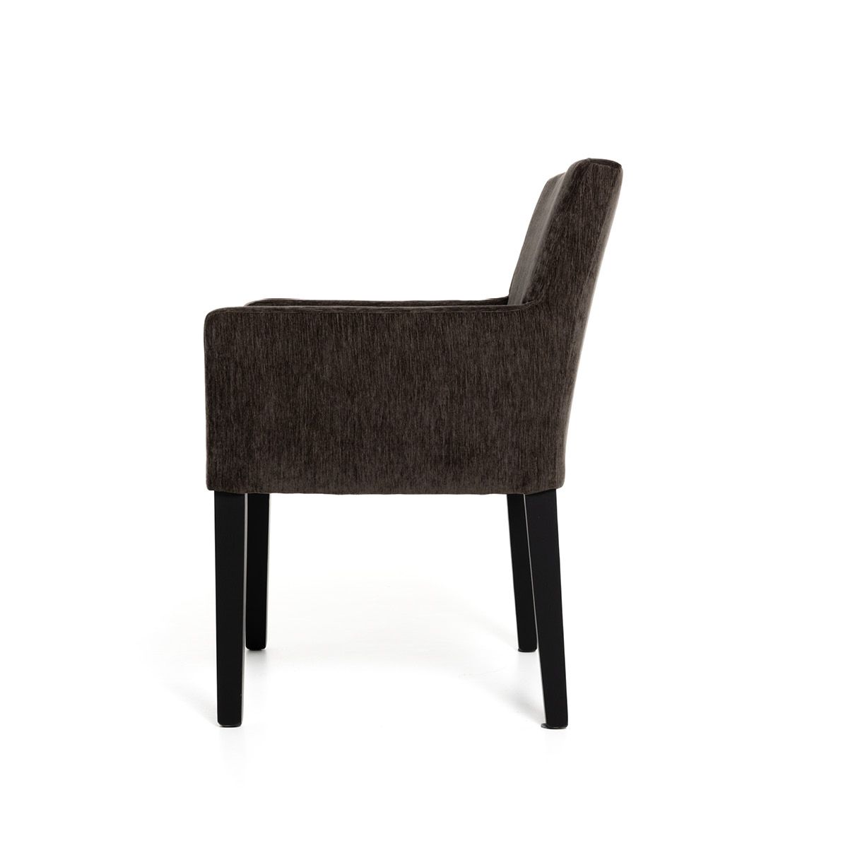 Bristol spisestol med armlene (Boston brun)