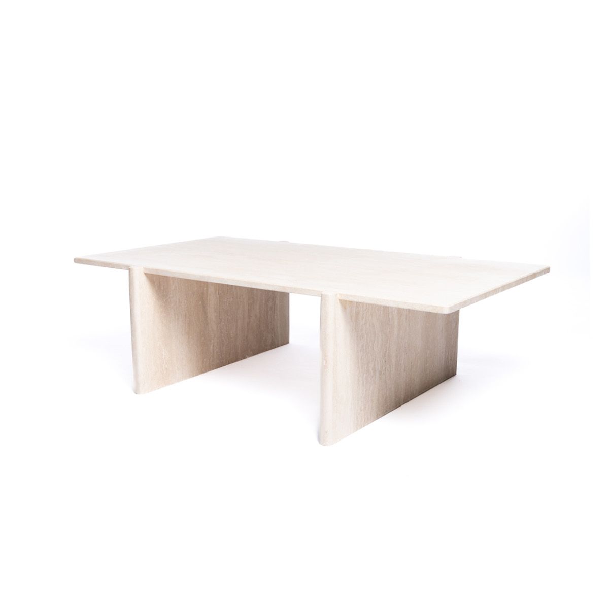 Bottega sofabord Travertine (beige 120x65x36)