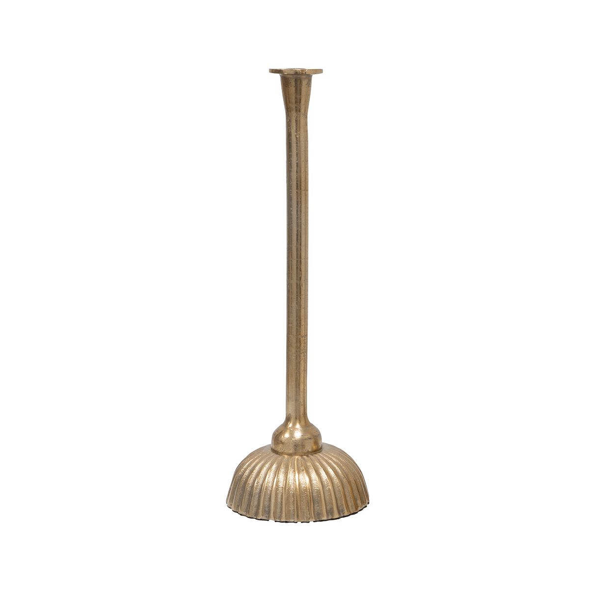 Lama Guarda lysestake stor (16x47) gullfarget metall