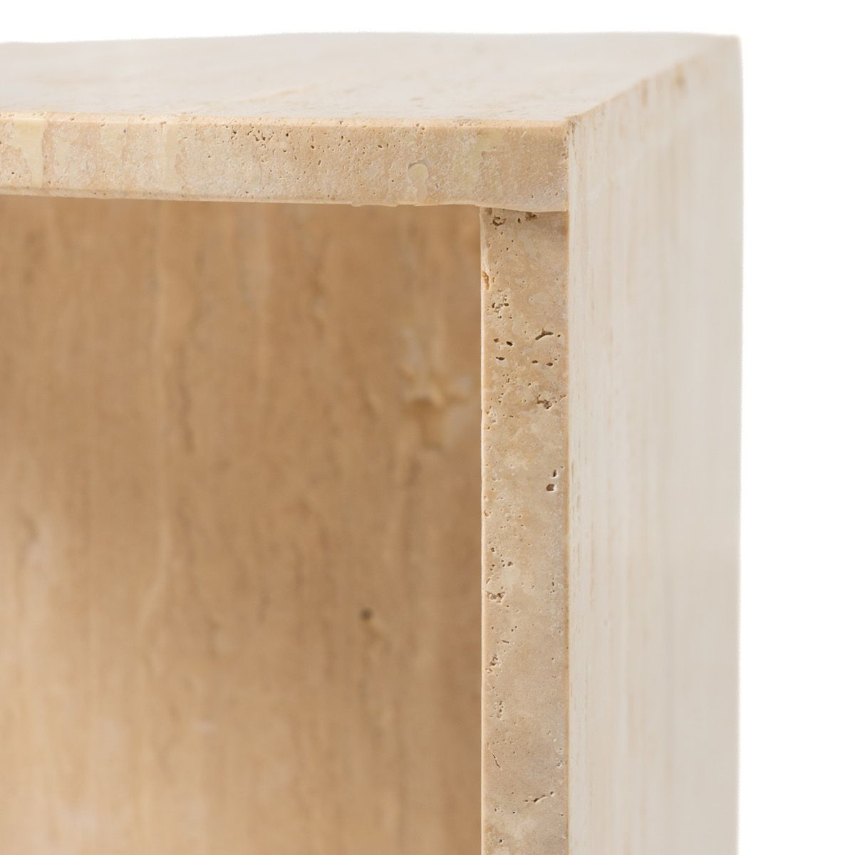 Bottega sidebord Travertine (beige 60x30x60)
