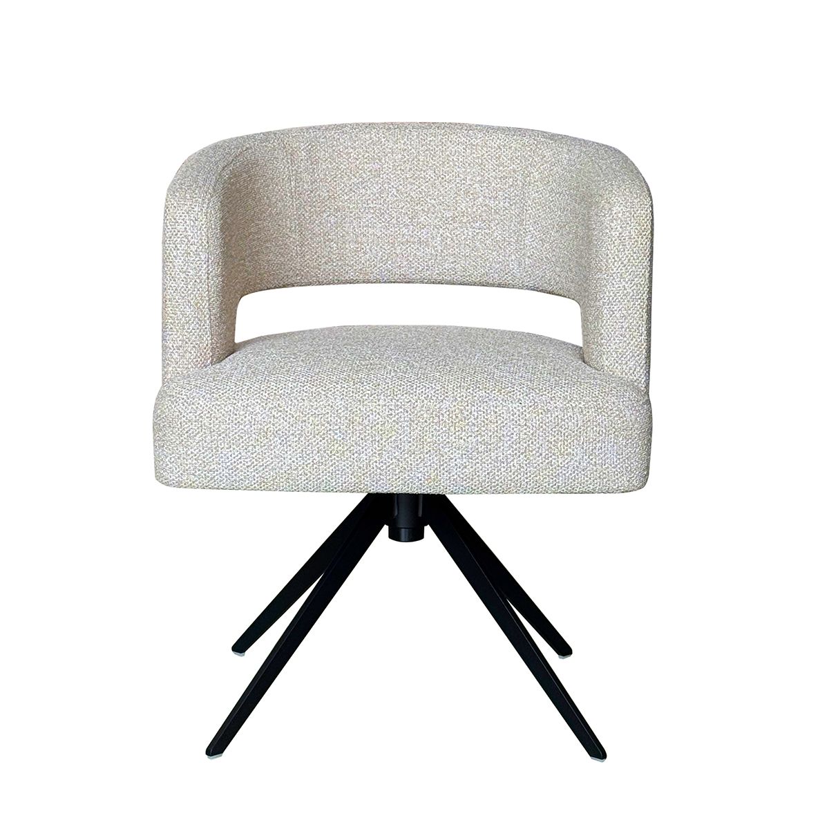 Marcel spisestol med sving (Sunset beige melert)