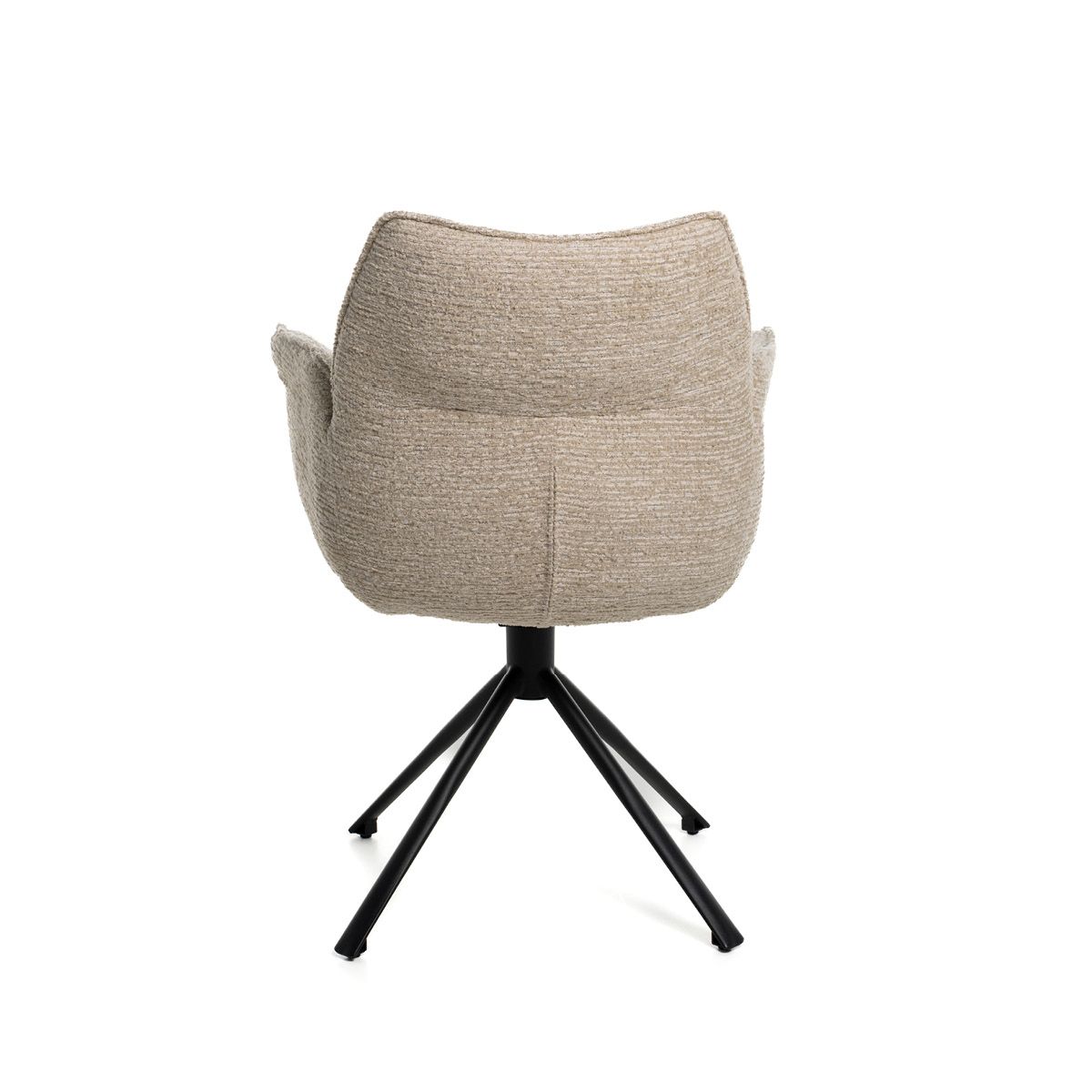 Marco spisestol med sving og vipp (Eyelash beige)