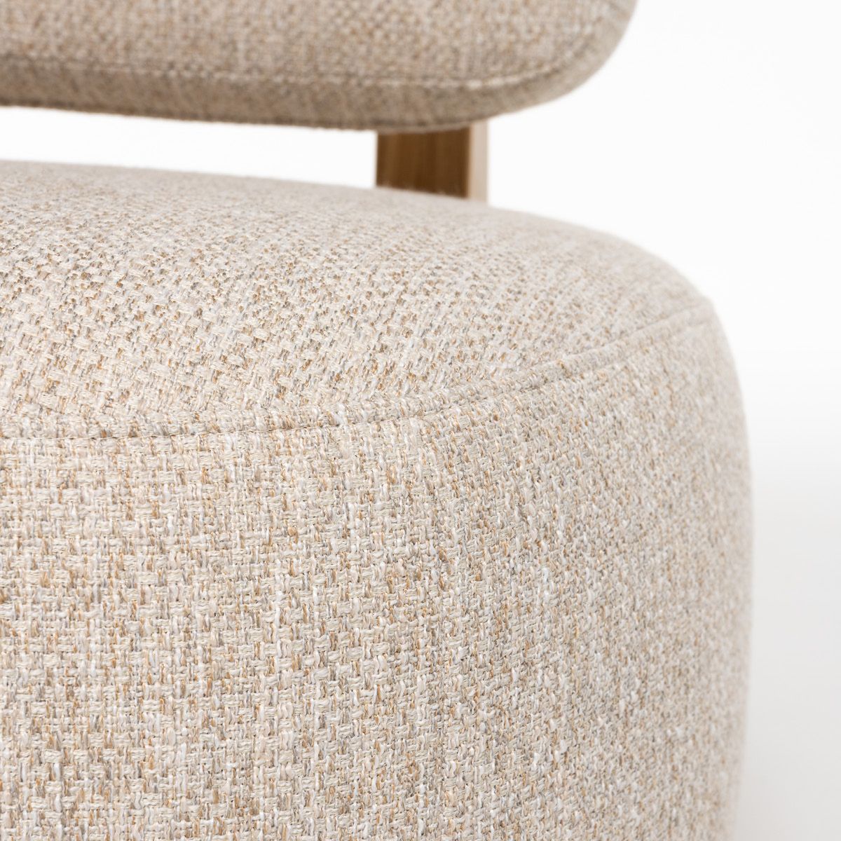 Prado lenestol med sving (Be Great Cream11) Lys eik