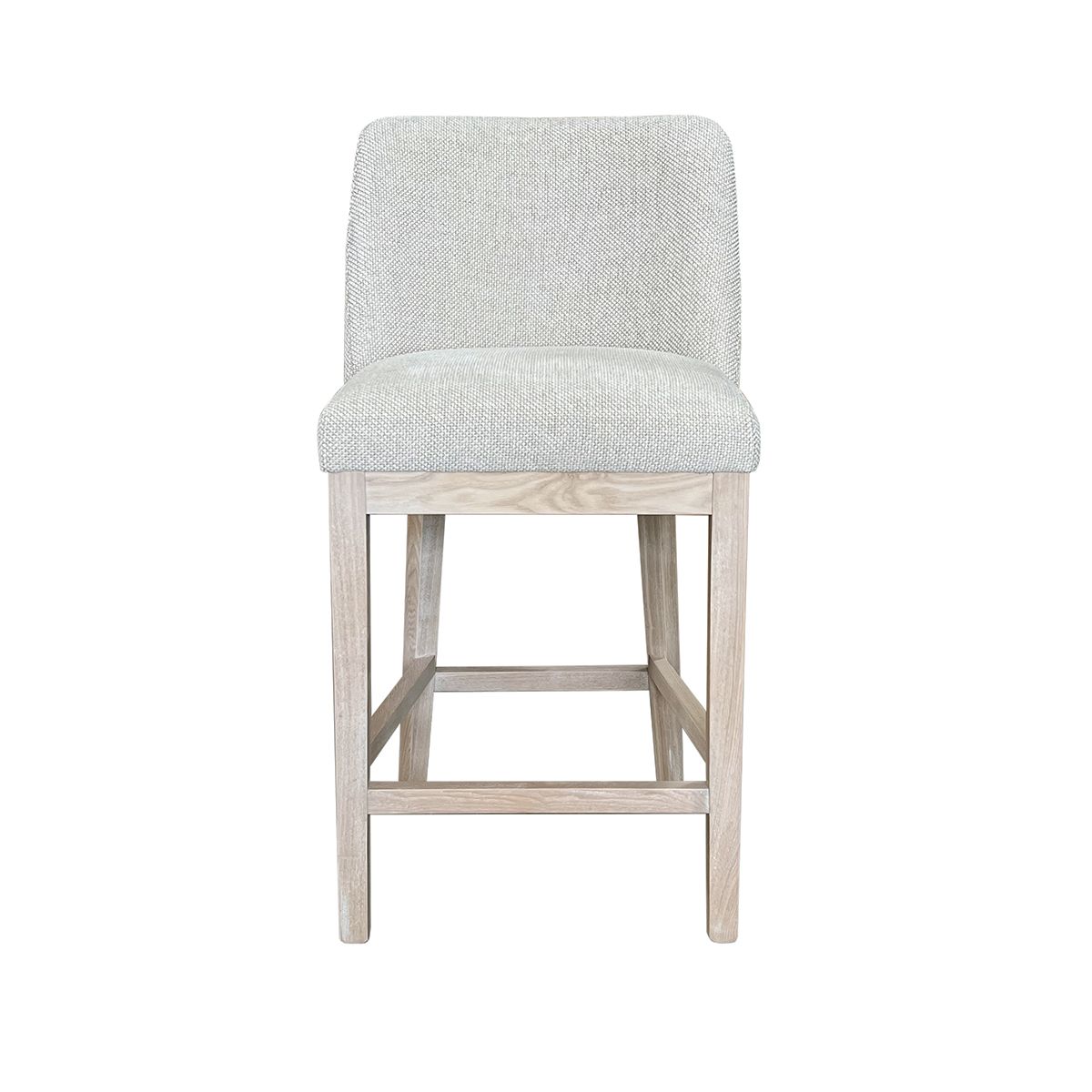 Hedda barstol (Silent lys sand) lys eik ramme og ben