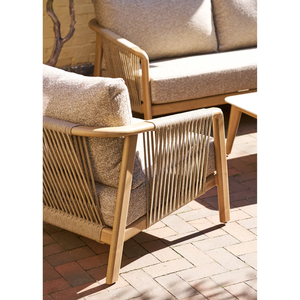 Fargo sofagruppe (aluminium) taupe