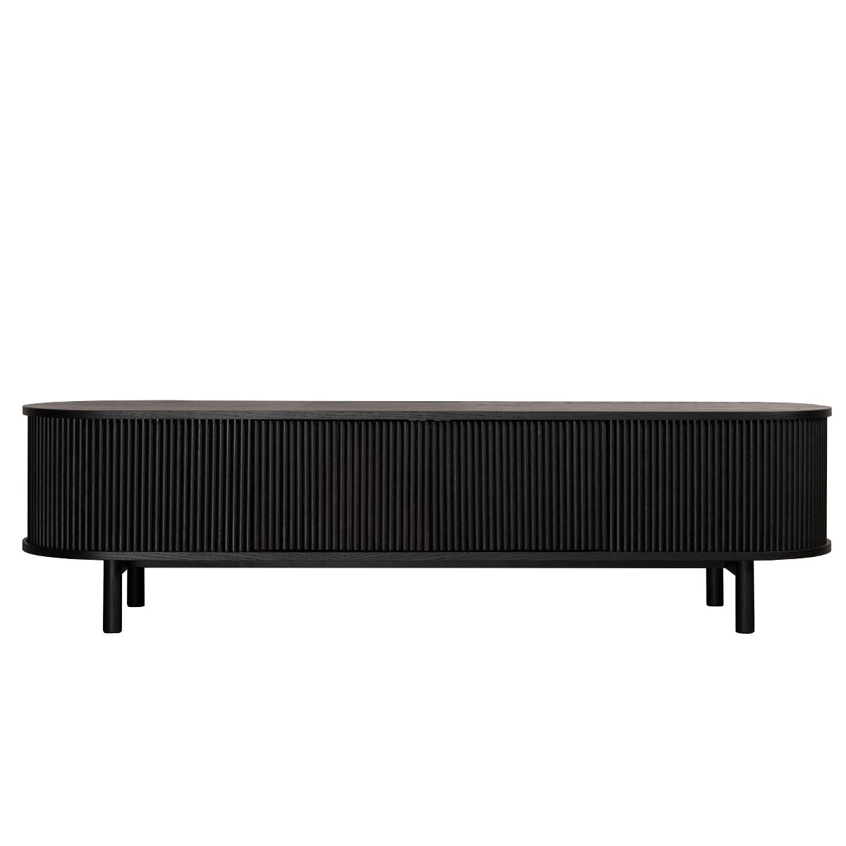 Noor tv-benk 4 dører (180x45x48) - gråoljet