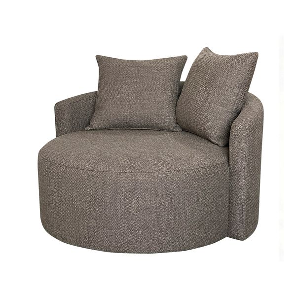 Hovedbilde Noemi lenestol med sving (111x108x88) Fab brun