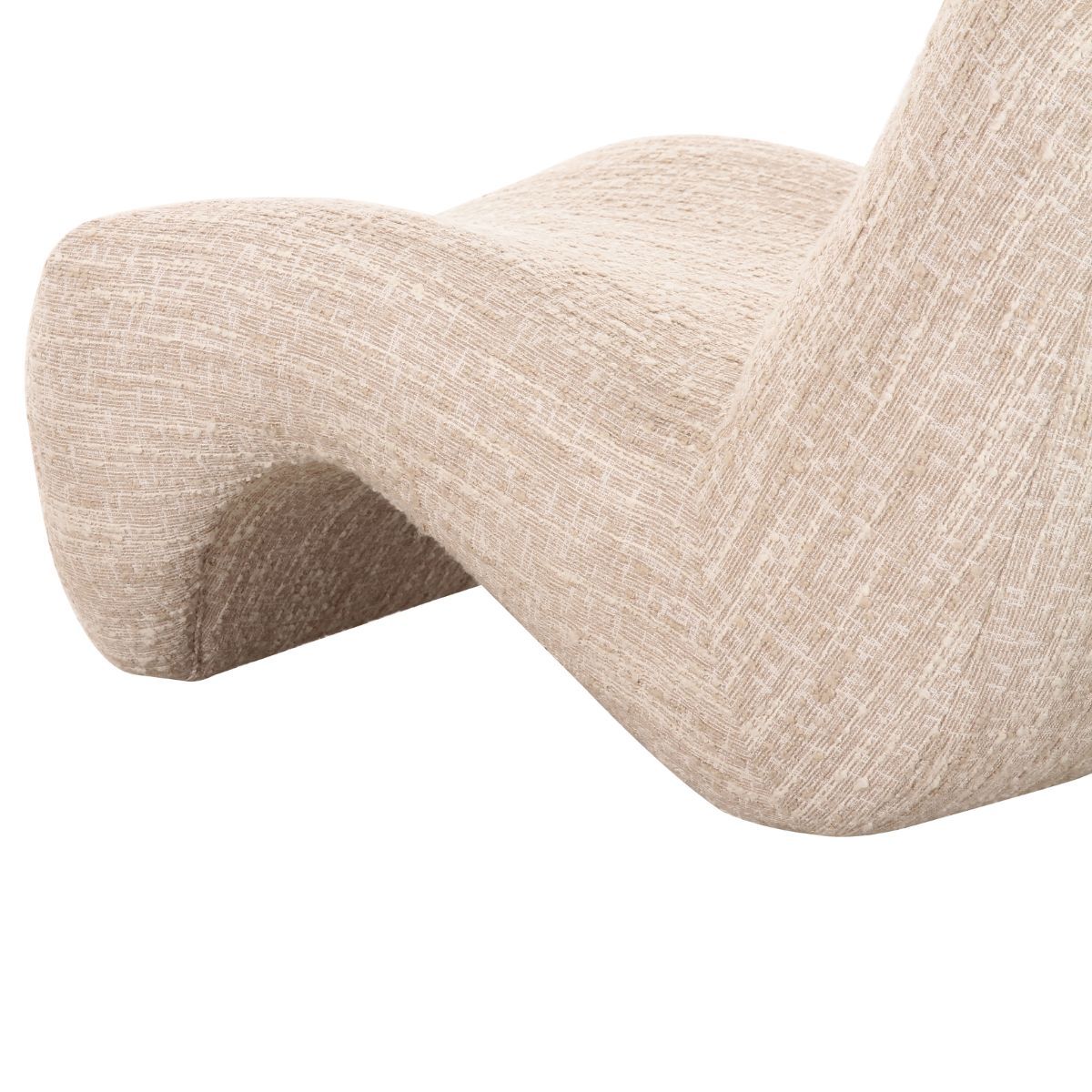 Mirage lenestol (Nightcity grovvevd beige melert) 83x98x71