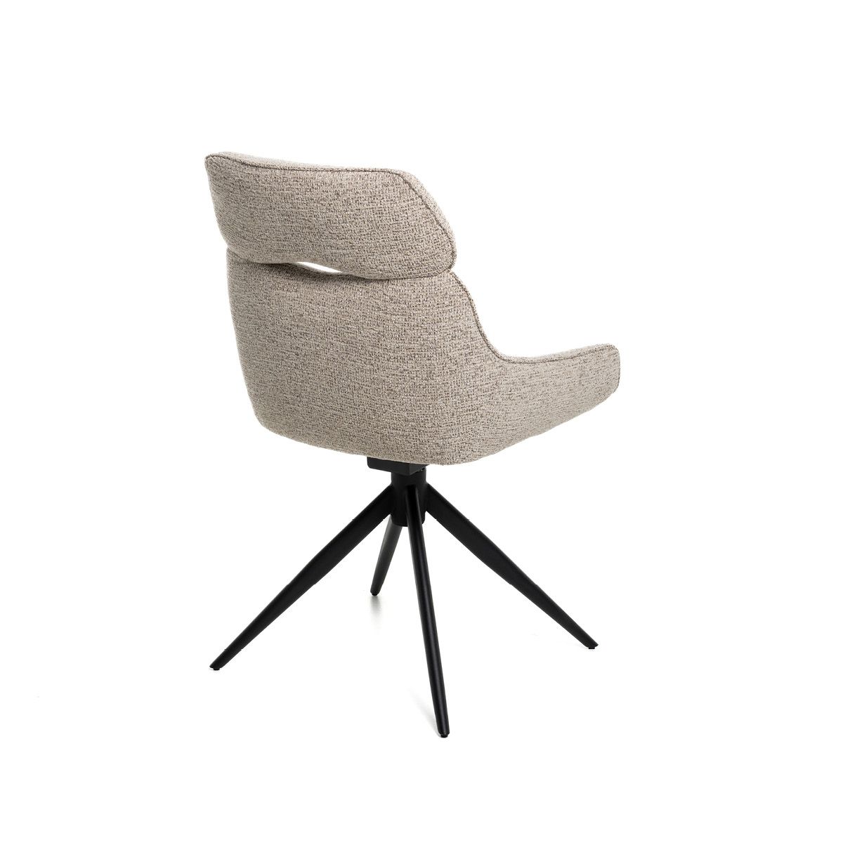 Noah spisestol med sving og vipp (Present gråbrun melert)