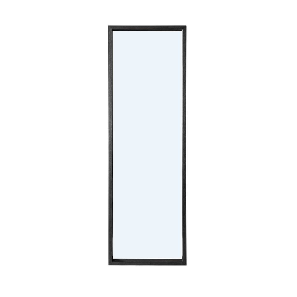 Geilo speil med dyp ramme (sort eik - 200x65x8)